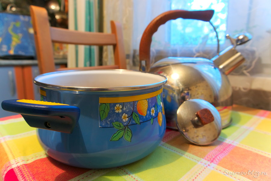 Как отмыть кастрюлю от нагара