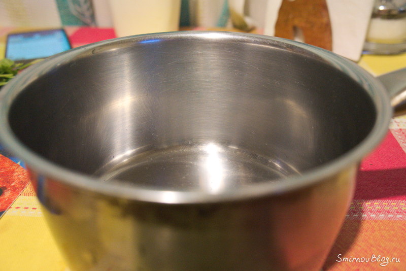 Как избавить ковшик или кастрюлю от накипи