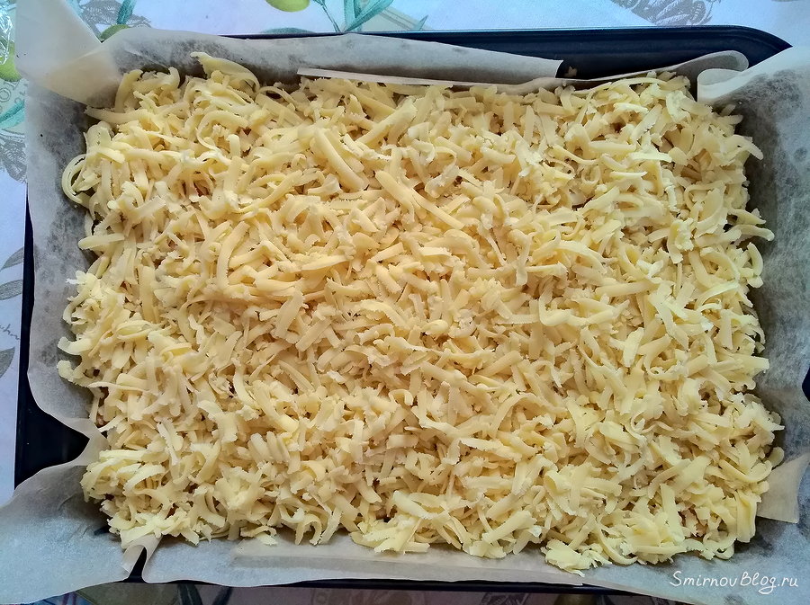 Песочный пирог с айвой