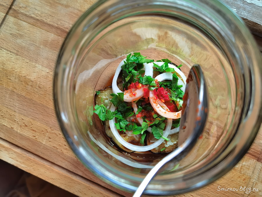 Закуска из баклажанов «Огонёк»