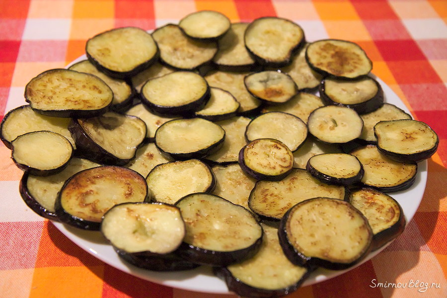 Простая закуска из баклажанов