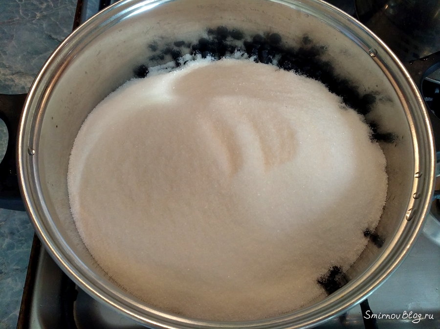 Варенье пятиминутка из черники