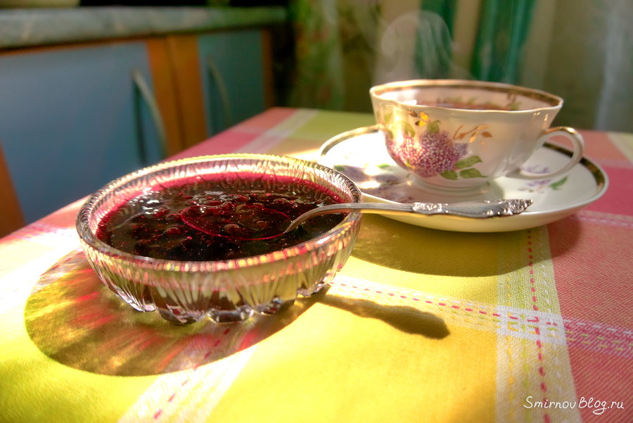 Варенье пятиминутка из черники