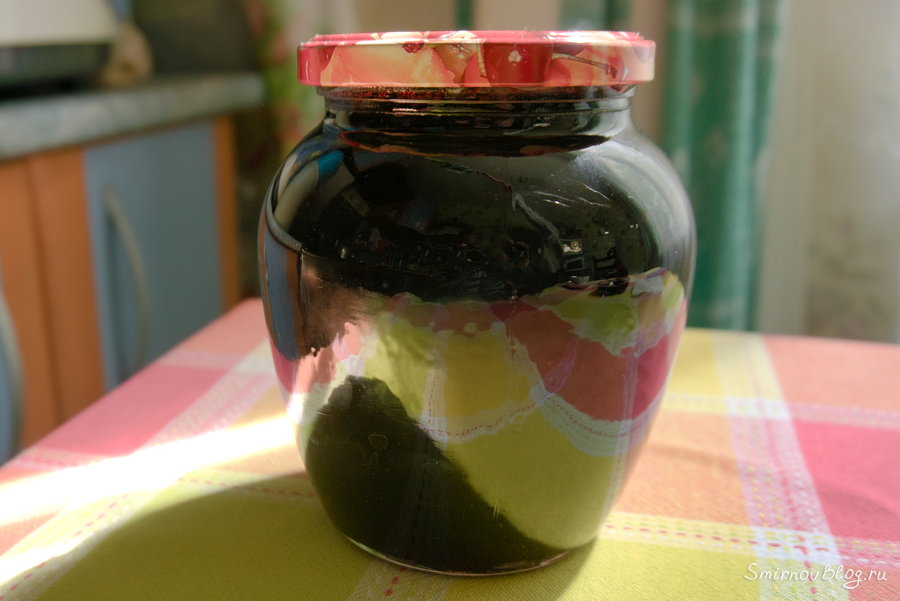 Варенье пятиминутка из черники