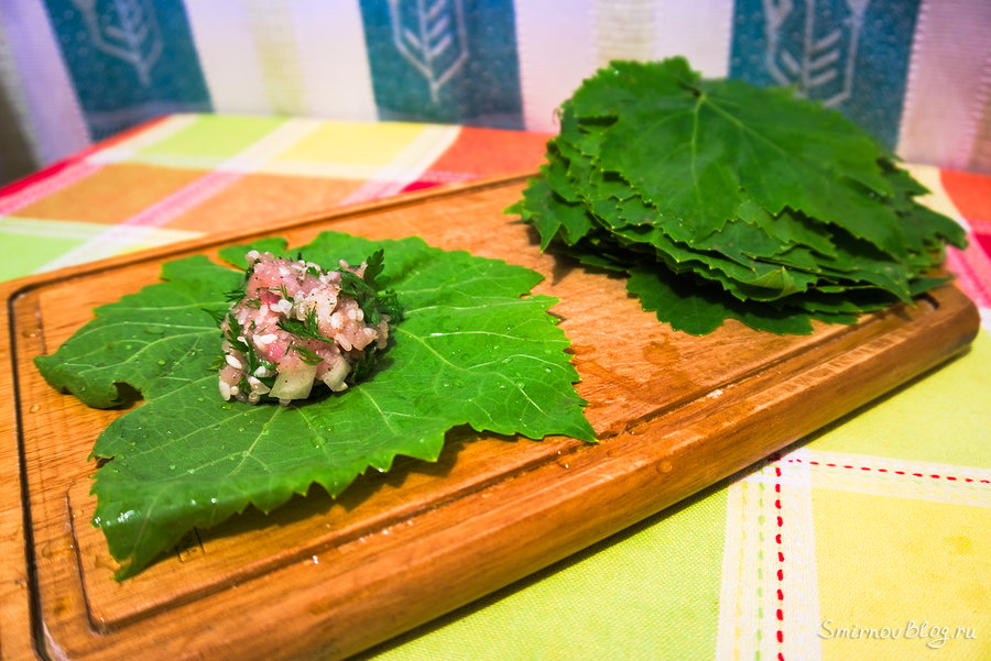 Рецепт вкусной долмы