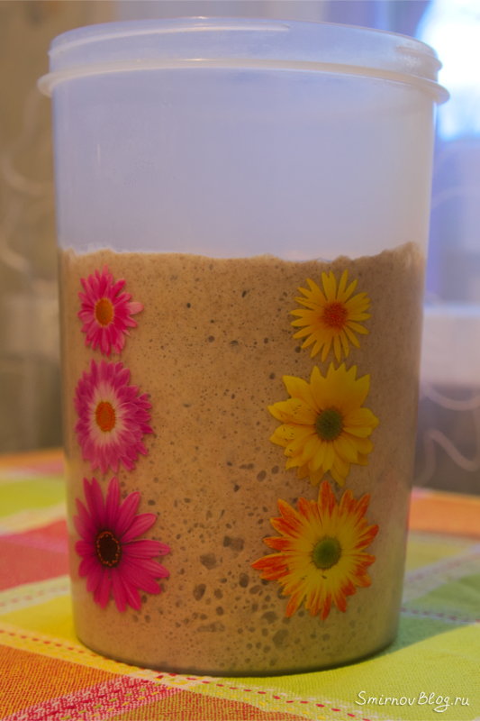 Рецепт домашнего ржаного хлеба на закваске