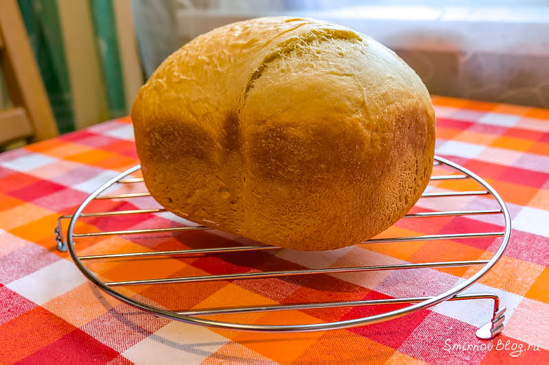 Тостовый хлеб в хлебопечке. Рецепт