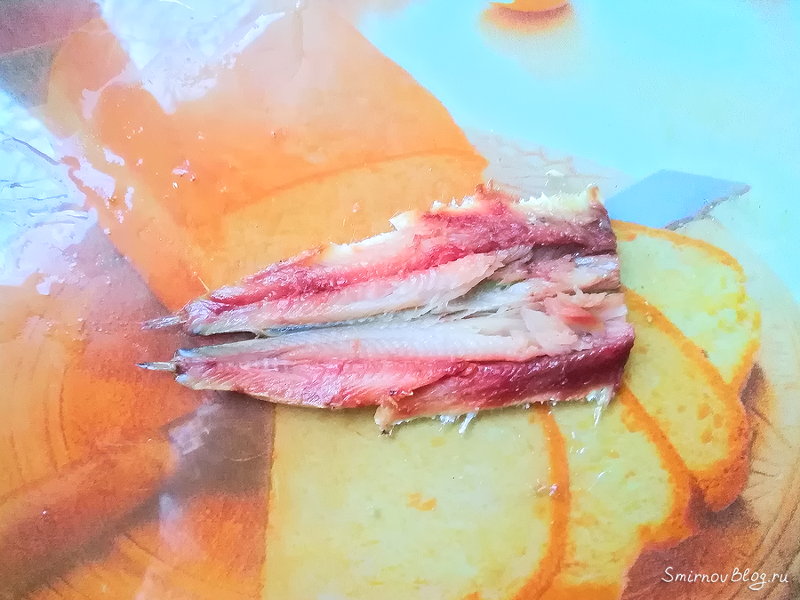 Иваси под шубой. Рецепт