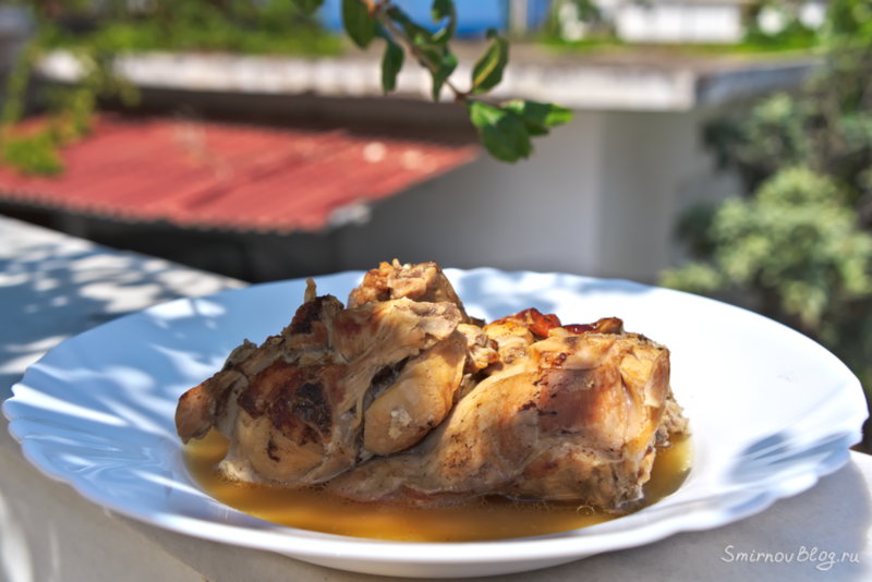 Кролик со сметаной рецепт