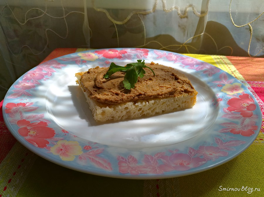 Домашний паштет из куриной печени