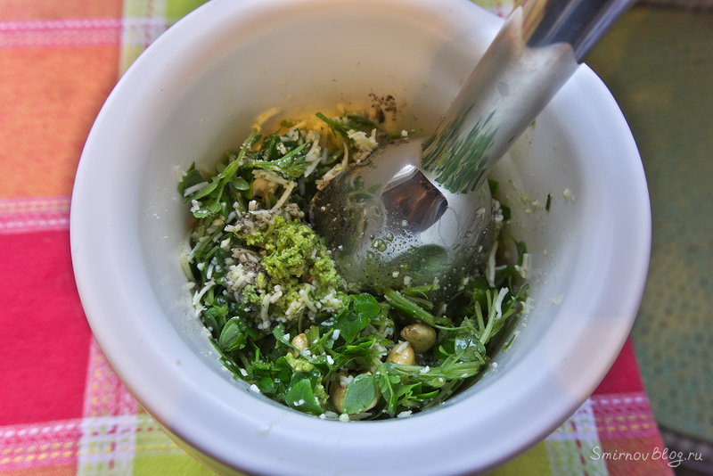 Соус  «Песто» наш рецепт