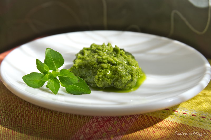 Соус  «Песто» наш рецепт
