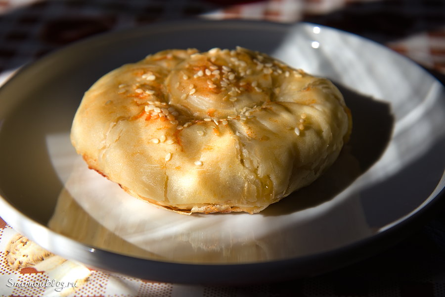 Пирожки «улитки» с капустой 