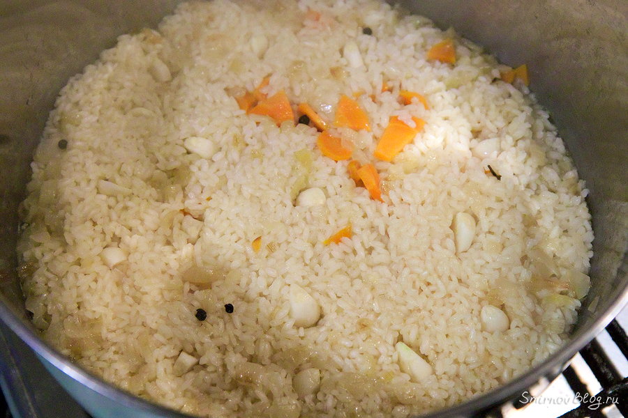 Плов из индейки. Рецепт с фото