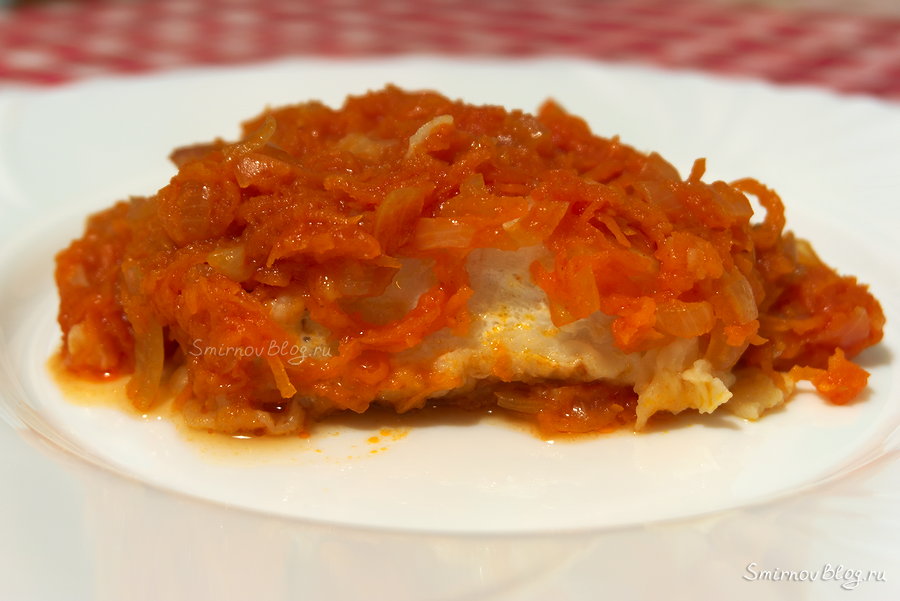 Рецепт приготовления рыбы под маринадом