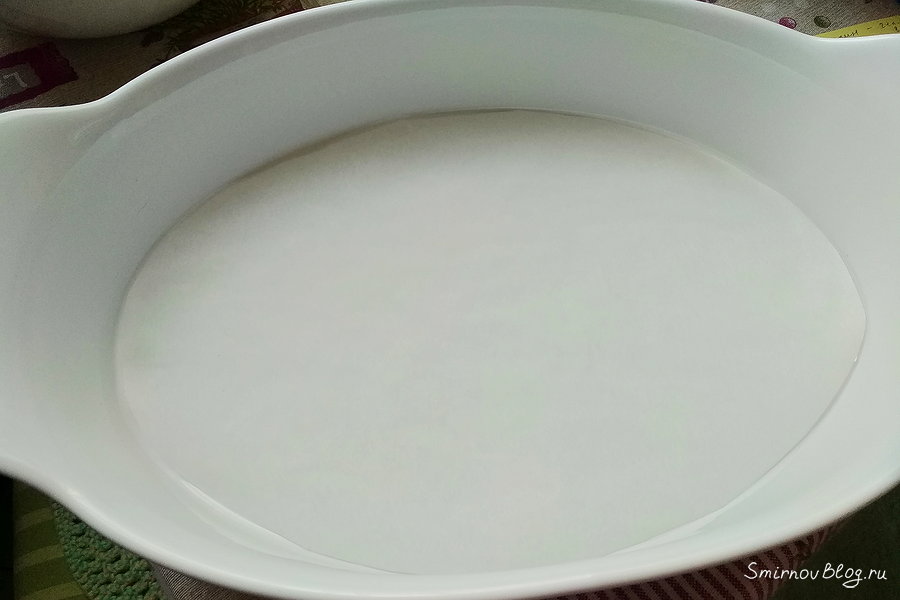 Яблочная шарлотка с манкой