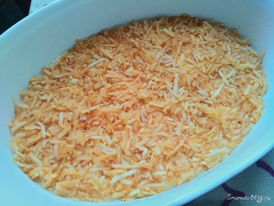 Яблочная шарлотка с манкой