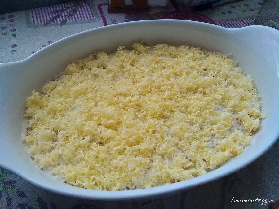 Яблочная шарлотка с манкой