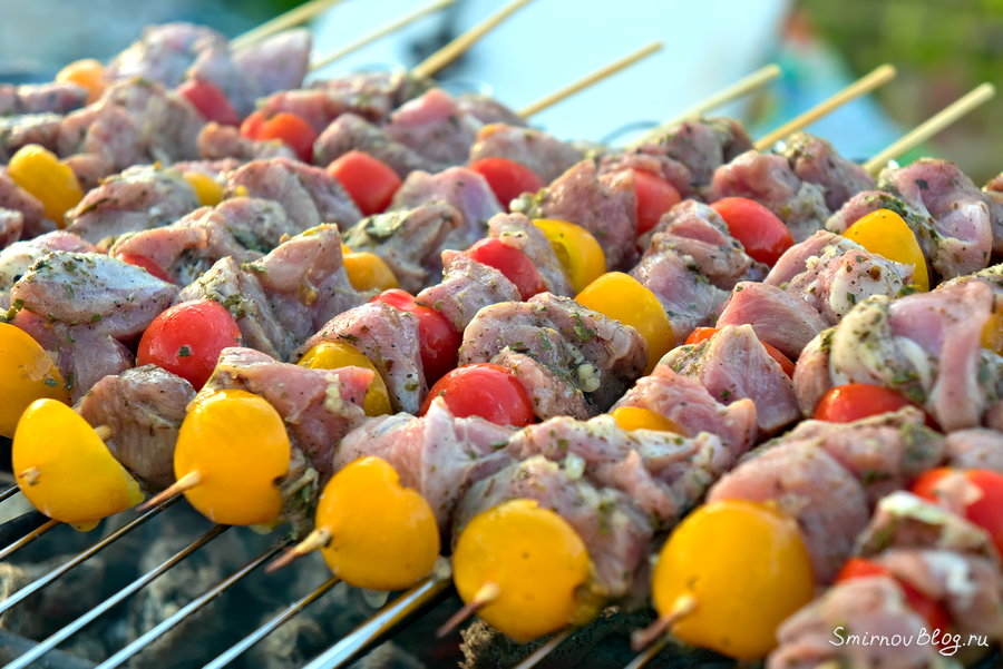 Шашлык из бедра индейки