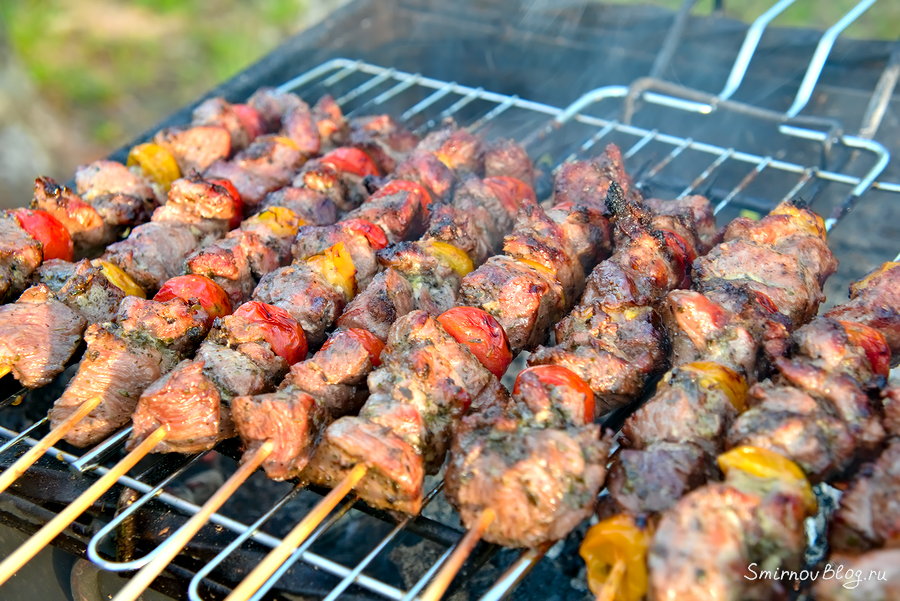 Шашлык из бедра индейки