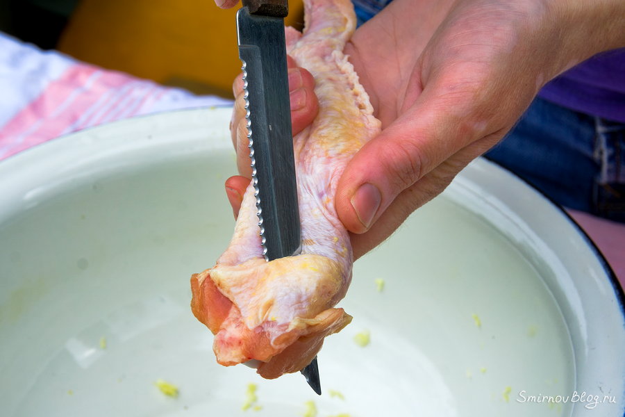 Шашлык из куриных крыльев. Рецепт Шашлык из куриных крыльев. Рецепт