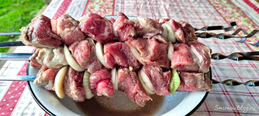 Рецепт вкусного шашлыка из свиной шейки