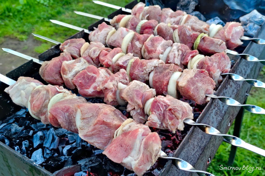 Рецепт вкусного шашлыка из свиной шейки
