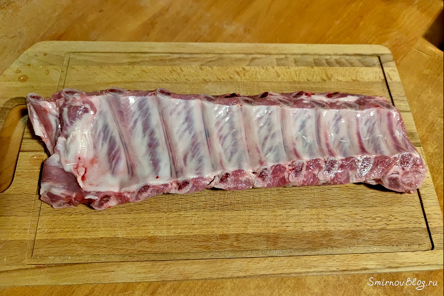 Рецепт свиных ребрышек в духовке - простой пошаговый рецепт