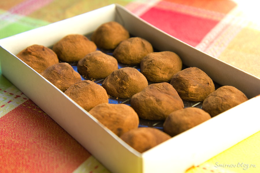 Конфеты «Трюфель» из детской смеси «Малютка»