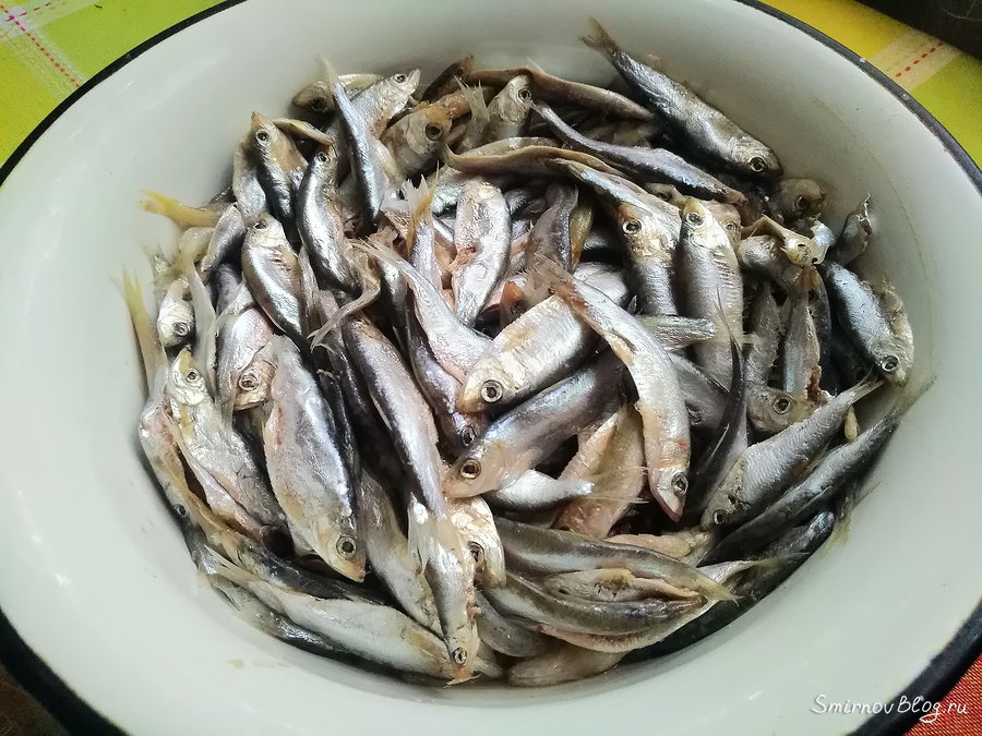 Тюлька жаренная на сковороде