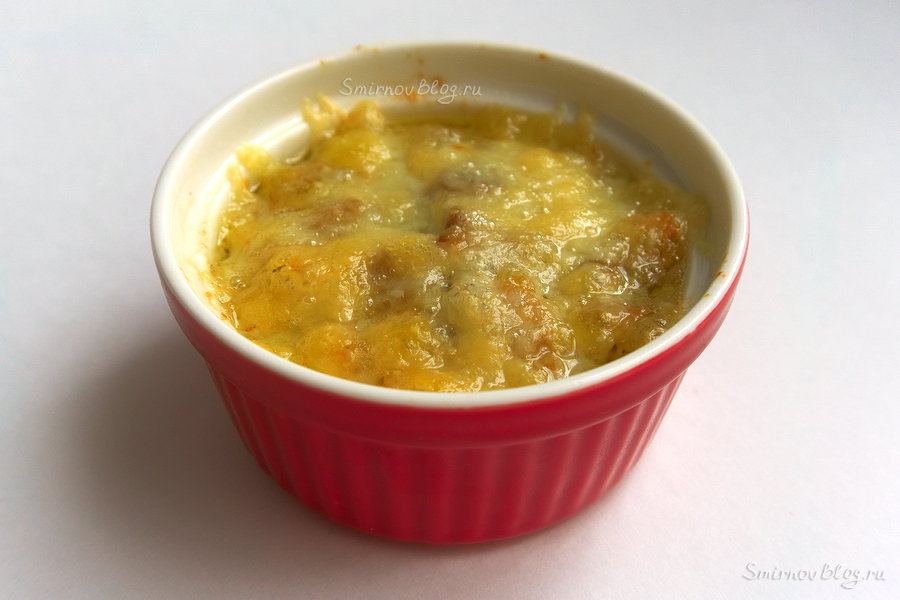 Рецепт жульена на сковороде со сметаной