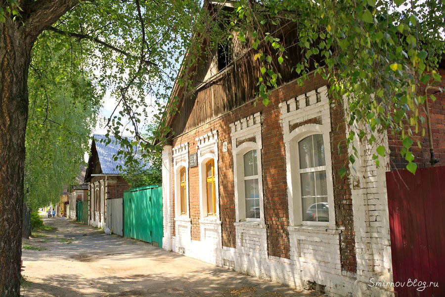 Мальцовские дома в г. Гусь-Хрустальный