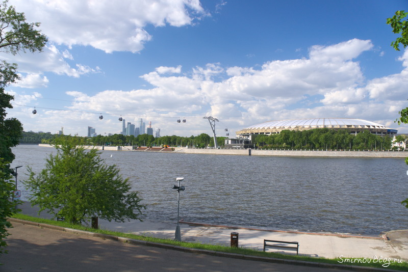 Канатная дорога: ул. Косыгина - Воробьевы горы - Лужники