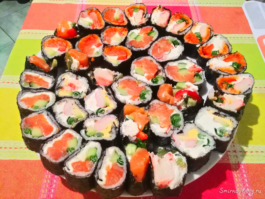 «Неправильные» суши и ролы