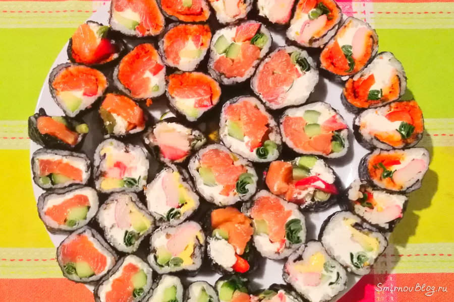 «Неправильные» суши и ролы