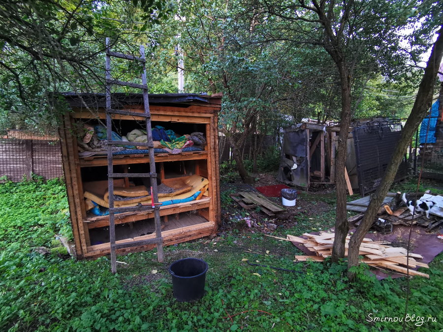 Движимая недвижимость. Ломаем бытовку