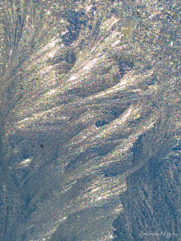 Морозные рисунки на стекле