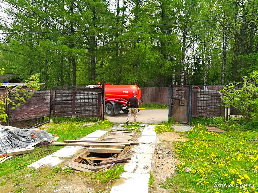 Спасение ассенизационной машины Спасение ассенизационной машины